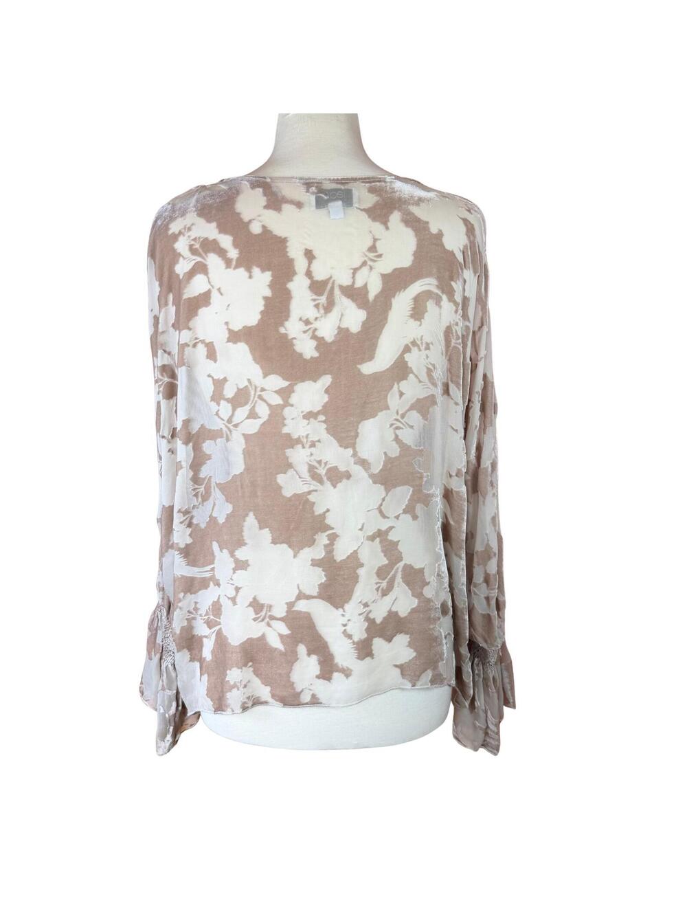Johnny Was JADE Velvet Burnout Top size XS - Picture 5 of 8
